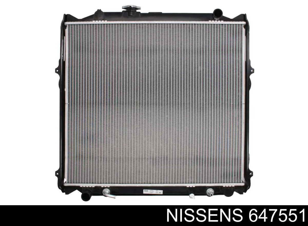 Radiador de esfriamento de motor Nissens 647551 preço, a partir de 159,08 USD