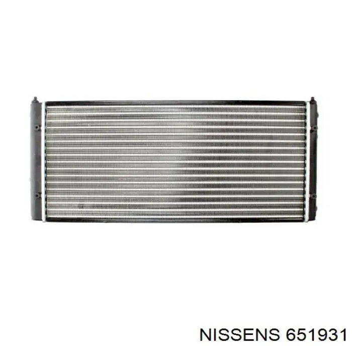 Radiador de esfriamento de motor Nissens 651931 preço, a partir de 51,64 USD