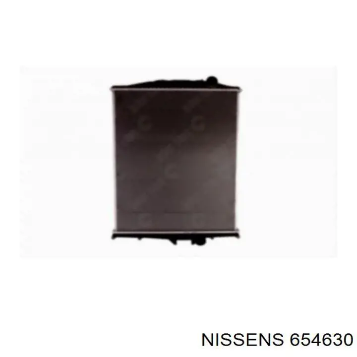 Radiador de esfriamento de motor Nissens 654630 preço, a partir de 435,49 USD