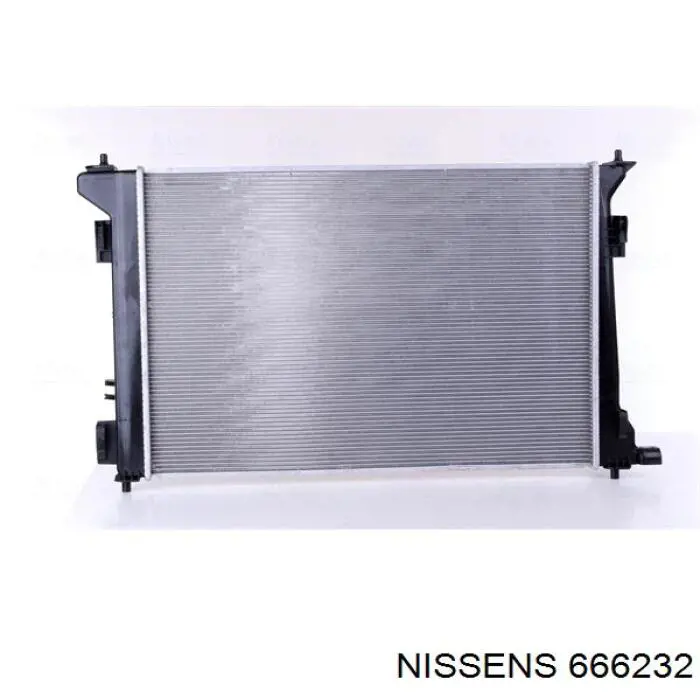 Radiador de esfriamento de motor 613HNA198 TYC