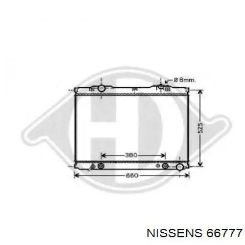 Compre 4170088 Polcar Radiador de esfriamento de motor