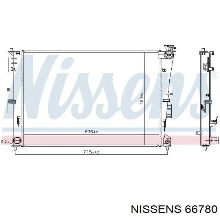 Radiador de esfriamento de motor TYC 613HNA188 preço, a partir de 206,10 USD