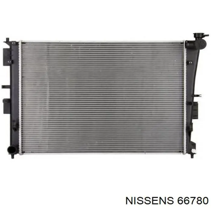 Radiador de esfriamento de motor 613HNA188 TYC