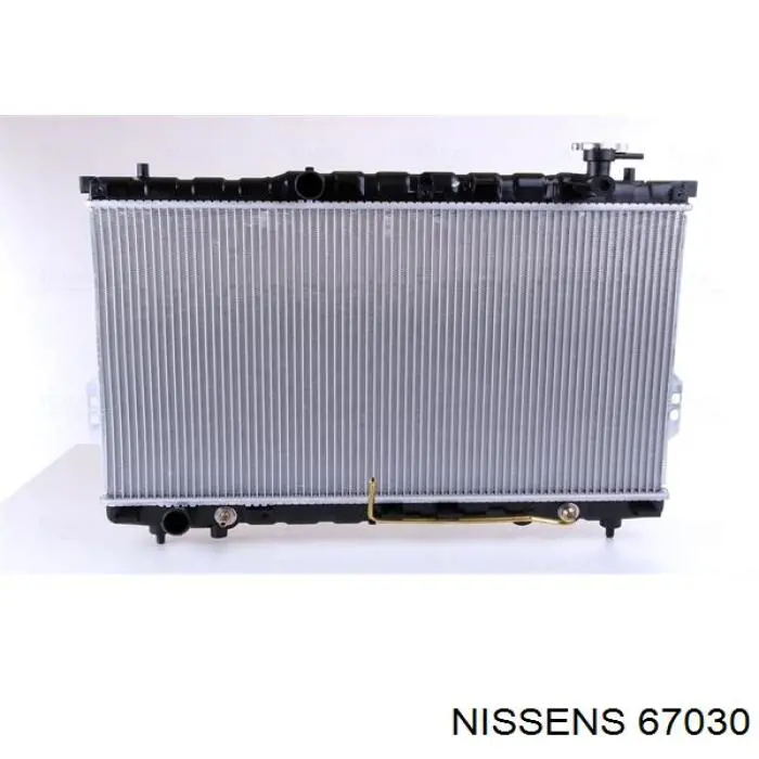 Radiador de esfriamento de motor Nissens 67030 preço, a partir de 145,45 USD