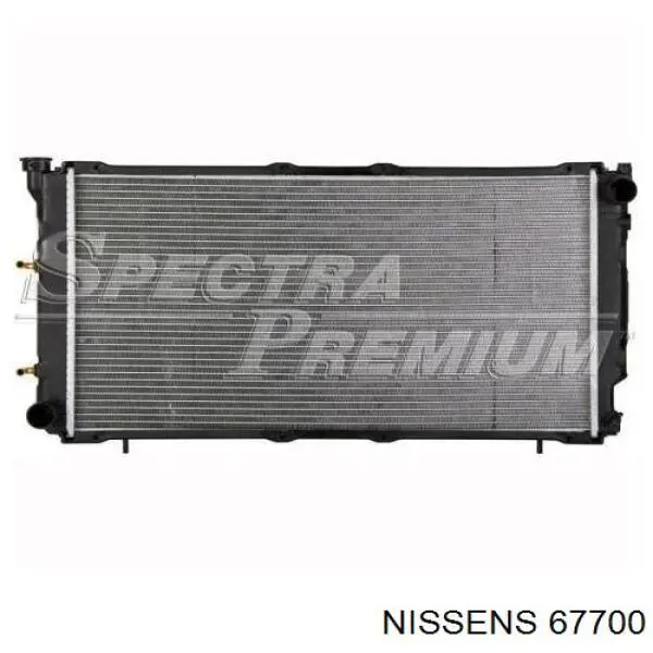 Compre 67700 Nissens Radiador de esfriamento de motor