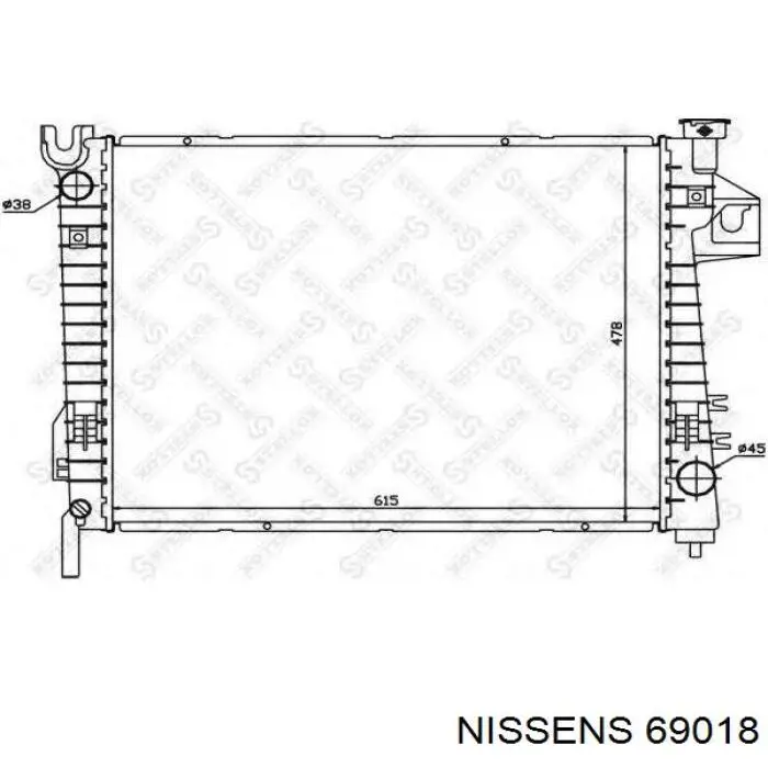 Compre 55056682AE Chrysler Radiador de esfriamento de motor