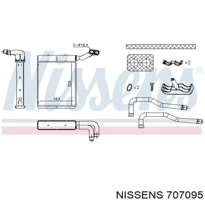 Compre 6448N0 Peugeot/Citroen Radiador de forno (de aquecedor)