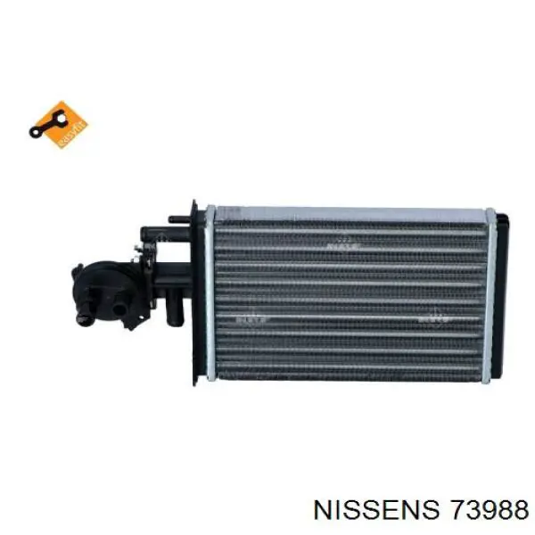 Compre 73988 Nissens Radiador de forno (de aquecedor)