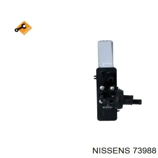 Radiador de forno (de aquecedor) 73988 Nissens