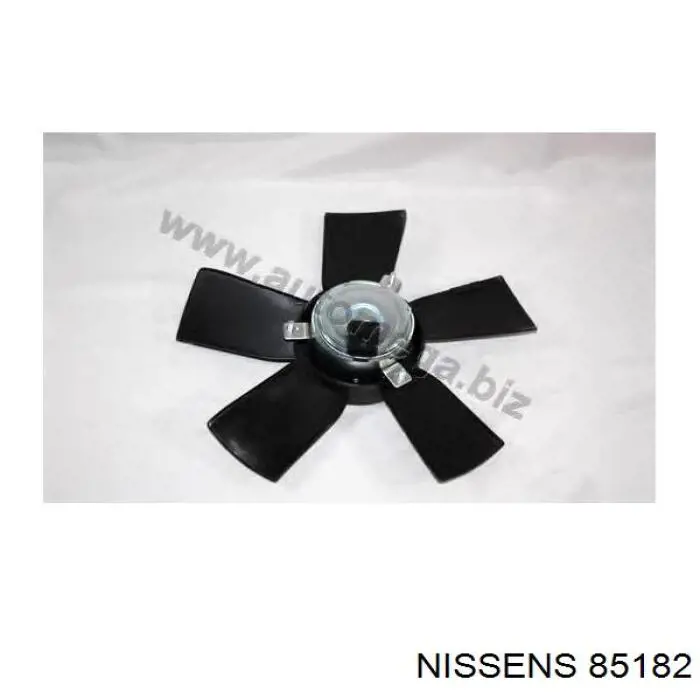 Ventilador elétrico de esfriamento montado (motor + roda de aletas) 85182 Nissens