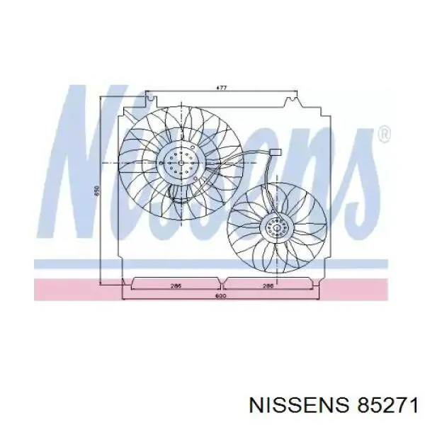 Ventilador elétrico de esfriamento montado (motor + roda de aletas) AVA KA7509 preço, a partir de 100,45 USD
