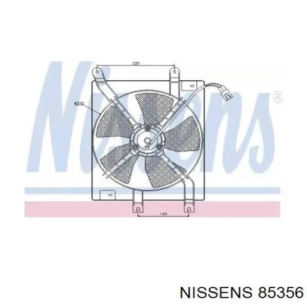 Compre 96553377 General Motors Ventilador elétrico de aparelho de ar condicionado montado (motor + roda de aletas)