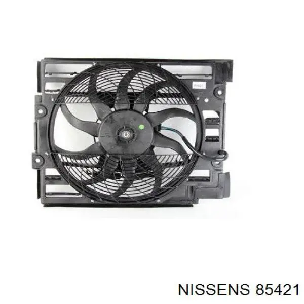 Compre 85421 Nissens Difusor do radiador de aparelho de ar condicionado, montado com roda de aletas e o motor