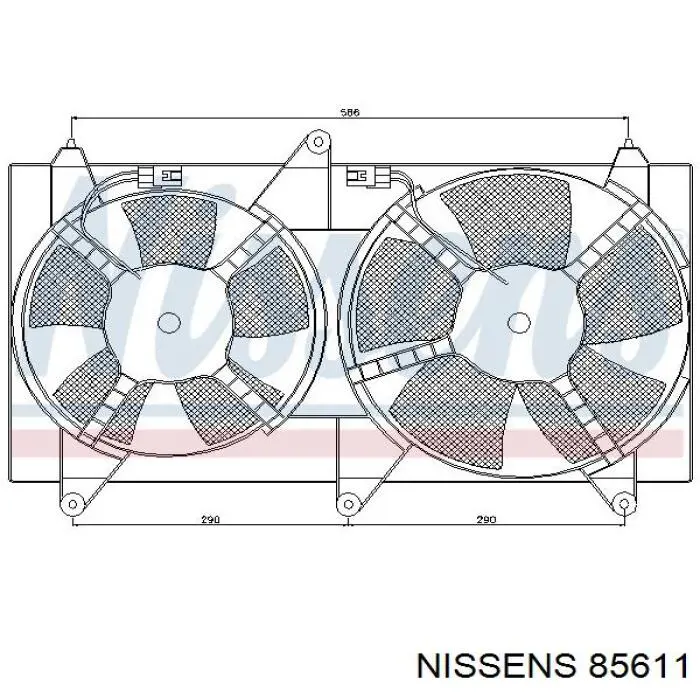 Difusor do radiador de esfriamento, montado com motor e roda de aletas General Motors 96838443 preço, a partir de 100,63 USD