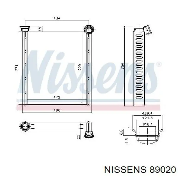 Compre 89020 Nissens Compressor de aparelho de ar condicionado