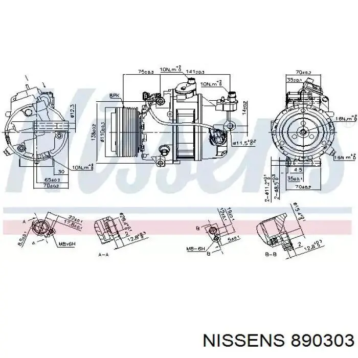 Compressor de aparelho de ar condicionado BMW 9195974 preço, a partir de 440,87 USD