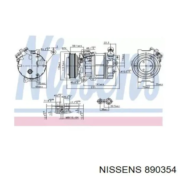 Compre 813686 VALEO Compressor de aparelho de ar condicionado