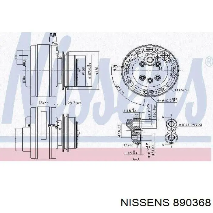 A1021300615 Mercedes Compressor de aparelho de ar condicionado