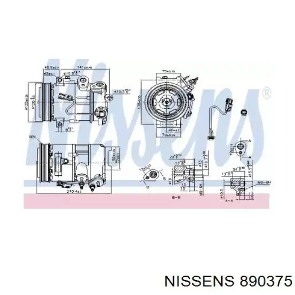 Compre R5111610AB Chrysler Compressor de aparelho de ar condicionado