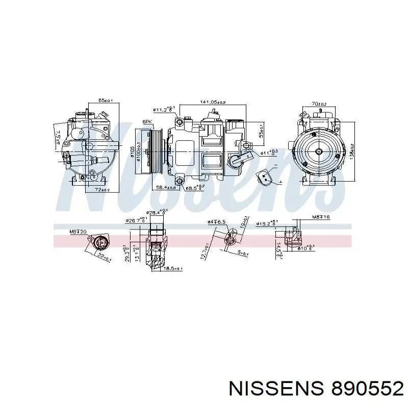 Compre A000830270080 Mercedes Compressor de aparelho de ar condicionado