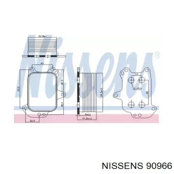 Compre 9804281280 Peugeot/Citroen Radiador de óleo