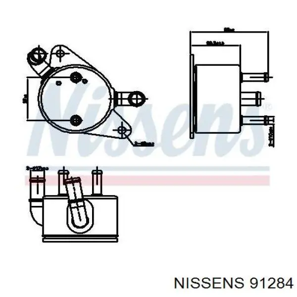 FSKC199F0 Mazda Radiador de esfriamento, Caixa Automática de Mudança