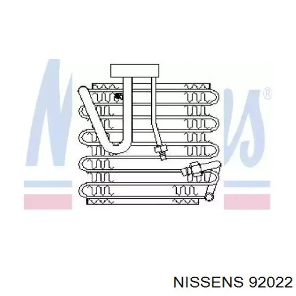 Vaporizador de aparelho de ar condicionado Nissens 92022 preço, a partir de 74,53 USD