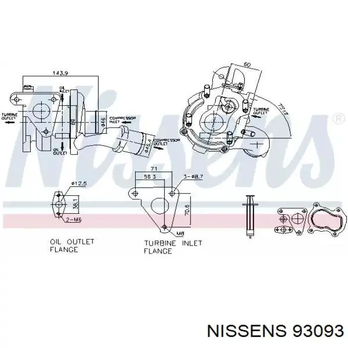 Turbina Renault (RVI) 7701470381 preço, a partir de 158,34 USD
