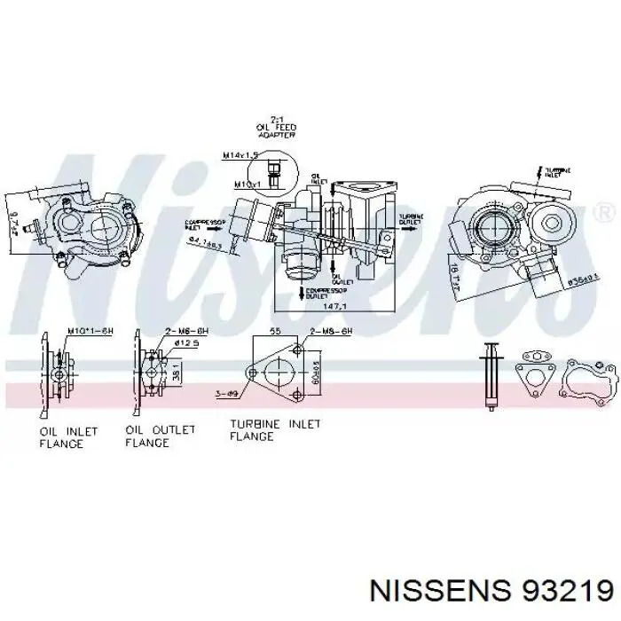 Compre 38145701D VAG Turbina