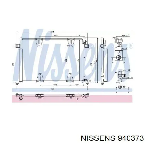 Radiador de aparelho de ar condicionado Suzuki 9531054J10 preço, a partir de 107,78 USD