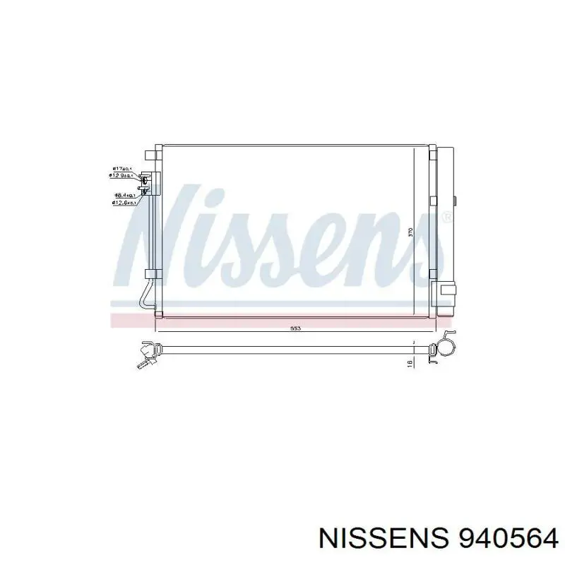 Radiador de aparelho de ar condicionado Hyundai/Kia 976061W000 preço, a partir de 95,88 USD