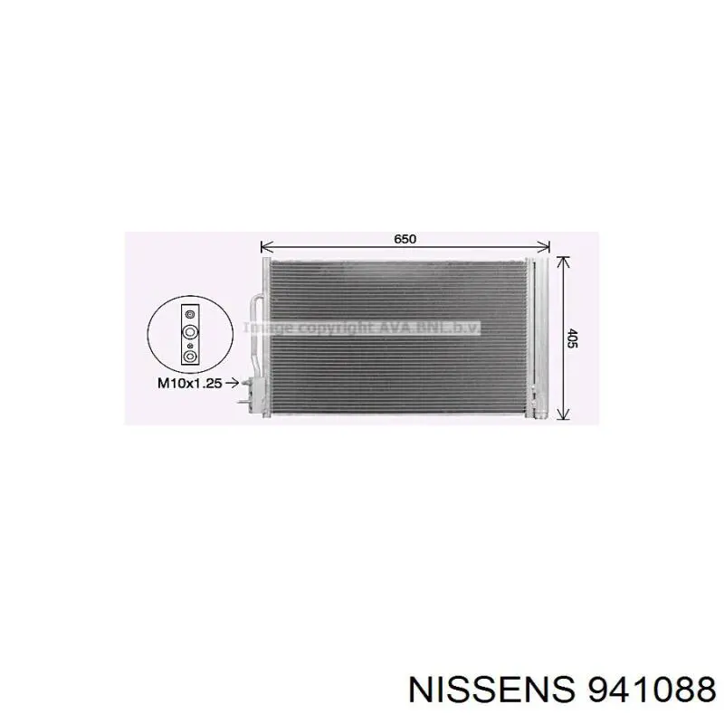 Radiador de aparelho de ar condicionado General Motors 84153744 preço, a partir de 132,66 USD