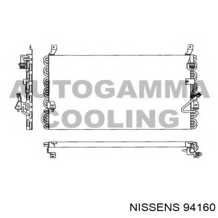 Radiador de aparelho de ar condicionado Mercedes A2018301270 preço, a partir de 89,67 USD
