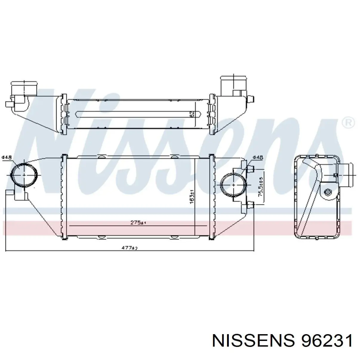 Compre 19710RMAE01 Honda Radiador de intercooler