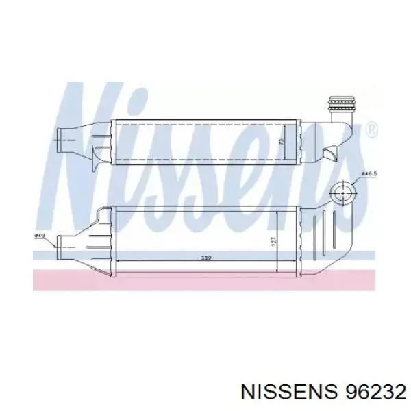 Radiador de intercooler Thermotec DA4001TT preço, a partir de 93,64 USD
