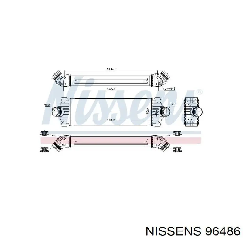 Compre 1823031 Ford Radiador de intercooler
