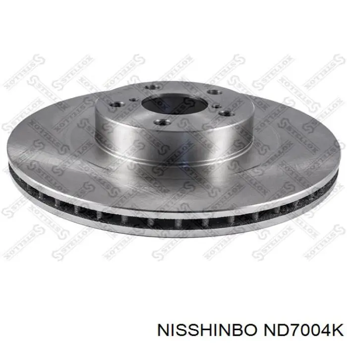 Compre ND7004K Nisshinbo Disco do freio dianteiro