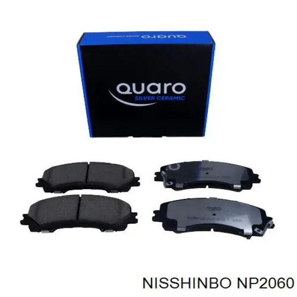 Sapatas do freio dianteiras de disco Nisshinbo NP2060 preço, a partir de 28,50 USD