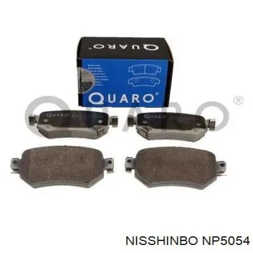 Sapatas do freio traseiras de disco Nisshinbo NP5054 preço, a partir de 33,36 USD