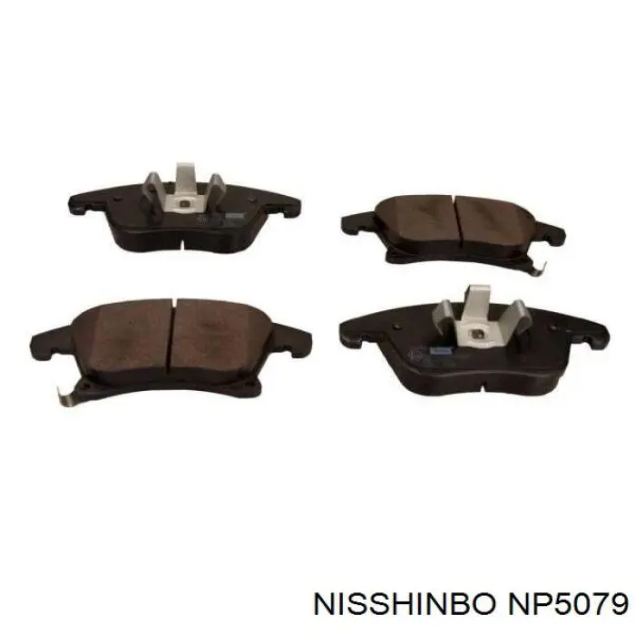 Sapatas do freio dianteiras de disco Nisshinbo NP5079 preço, a partir de 34,50 USD