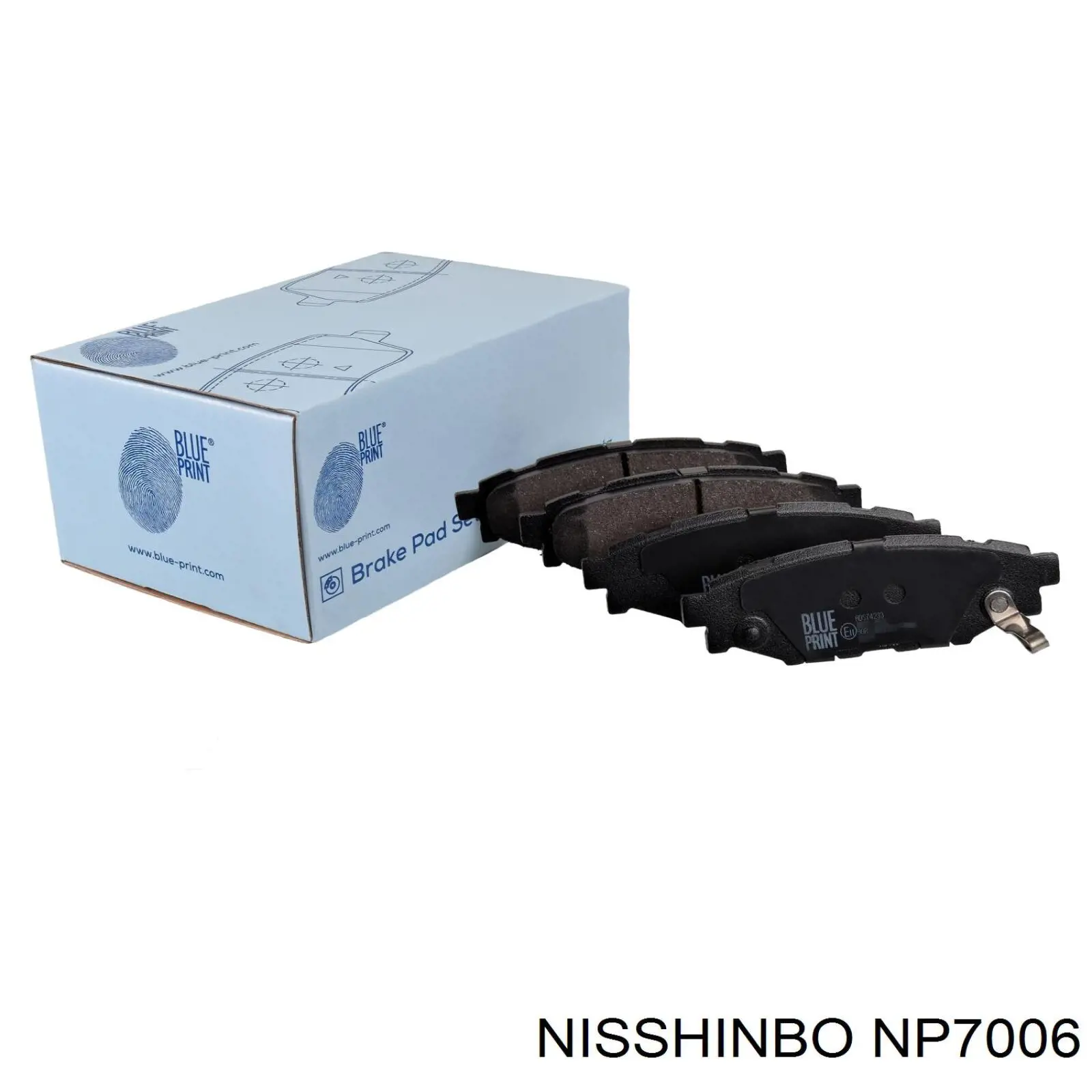 Sapatas do freio traseiras de disco Nisshinbo NP7006 preço, a partir de 20,18 USD