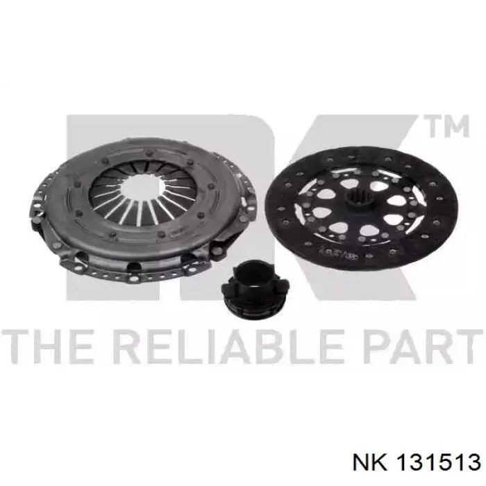 Kit de embraiagem (3 peças) NK 131513 preço, a partir de 141,36 USD