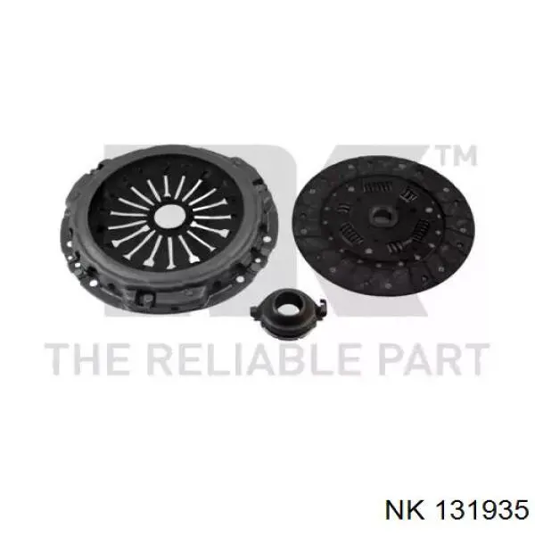 Kit de embraiagem (3 peças) NK 131935 preço, a partir de 141,62 USD