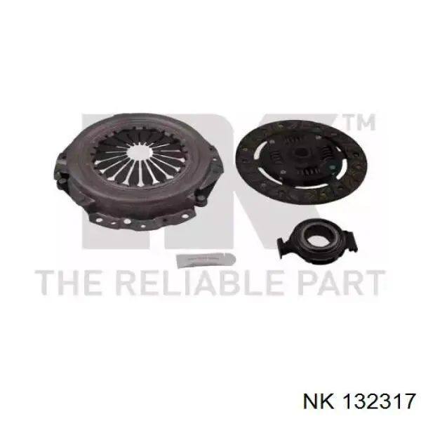 Kit de embraiagem (3 peças) NK 132317 preço, a partir de 113,92 USD