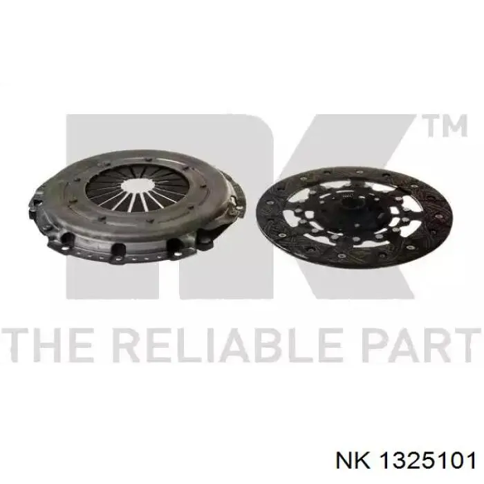 1325101 NK Kit de embraiagem (3 peças)