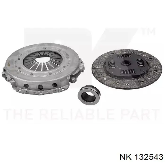 Kit de embraiagem (3 peças) NK 132543 preço, a partir de 176,48 USD