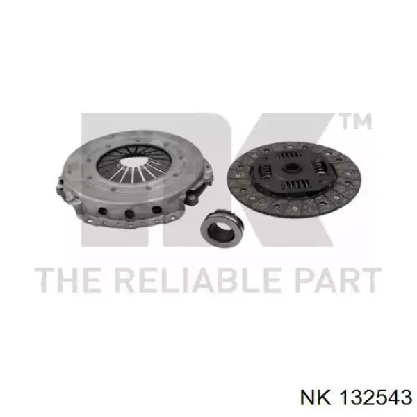 Kit de embraiagem (3 peças) NK 132543 preço, a partir de 126,69 USD