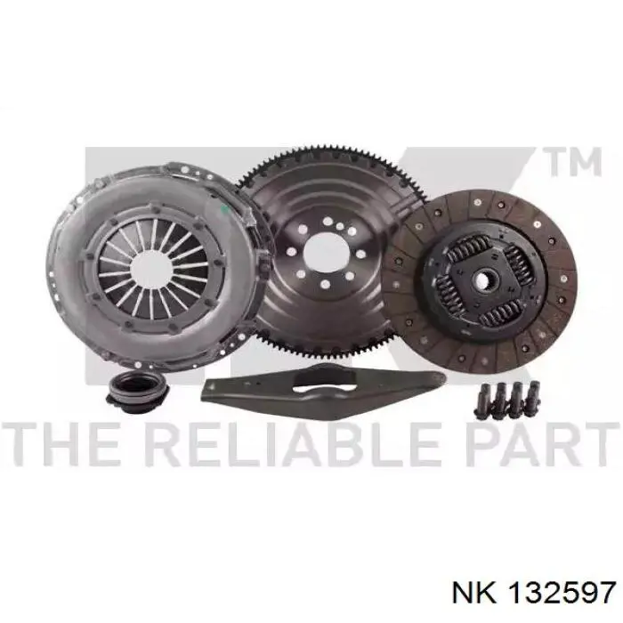 Kit de embraiagem (3 peças) NK 132597 preço, a partir de 522,72 USD
