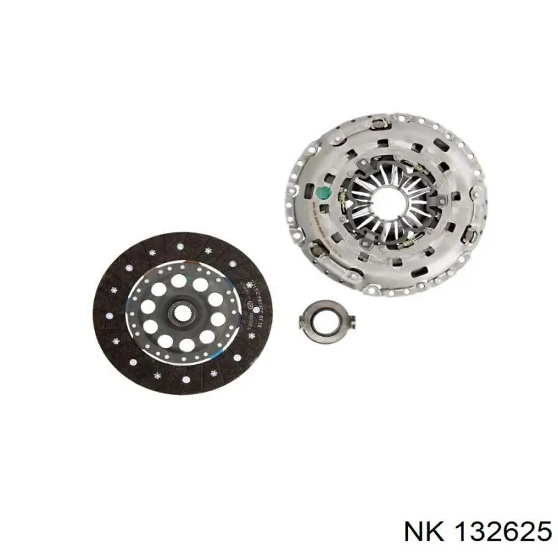 Kit de embraiagem (3 peças) NK 132625 preço, a partir de 218,65 USD