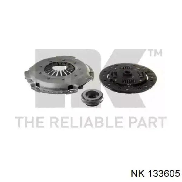Compre 133605 NK Kit de embraiagem (3 peças)